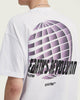T-shirt Streetwear <br> oversize à imprimé - Blanc - Boutique en ligne Streetwear
