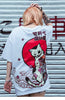 T-shirt imprimé MOONCAT - Boutique en ligne Streetwear