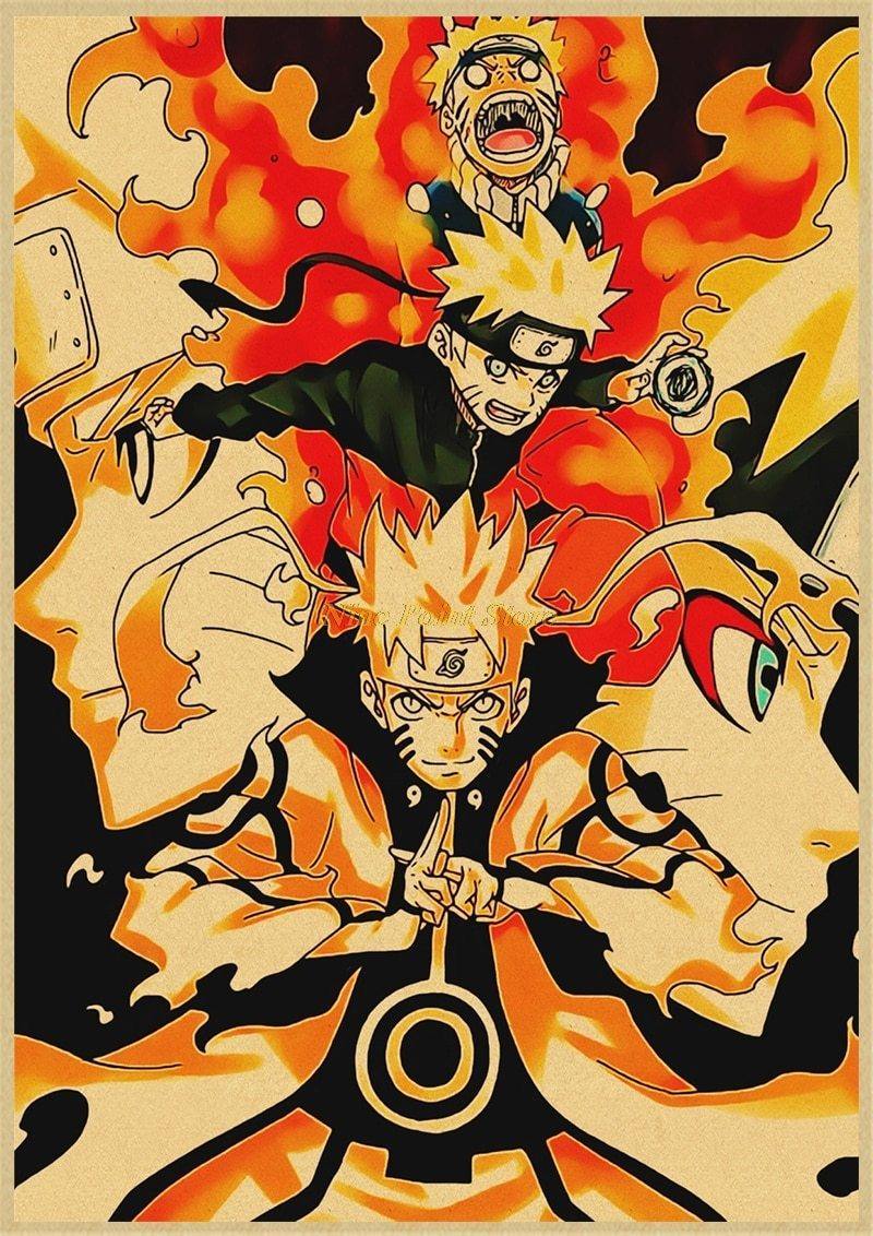 Posters Naruto Vintage - Streetwear Style