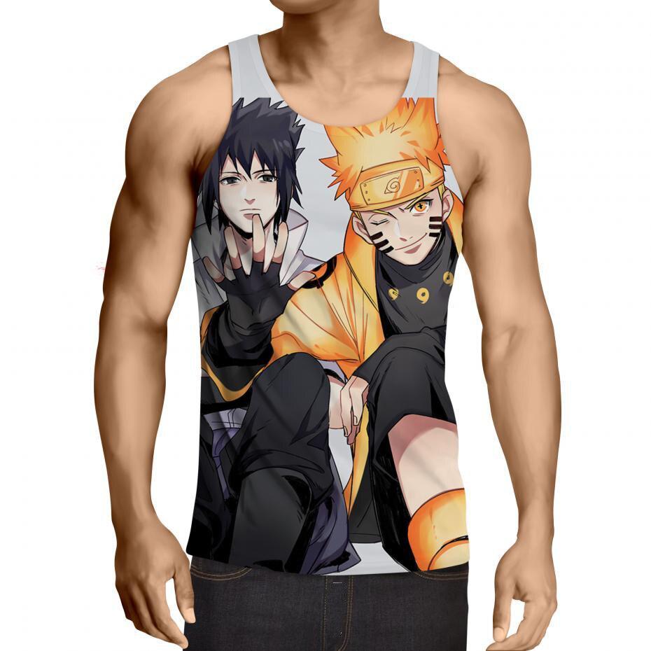 Débardeur Naruto<br> Naruto et Sasuke - STREETWEAR