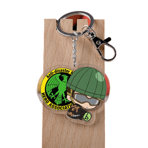 Porte-Clé One Punch Man<br> Roulettes Rider - STREETWEAR