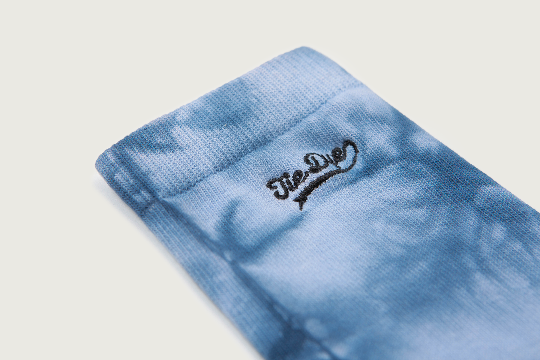 Chaussettes Streetwear <br> à effet tie-dye - Bleu - Boutique en ligne Streetwear