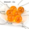 Collier 7 Boules de Cristal Dragon Ball Z - DBZ