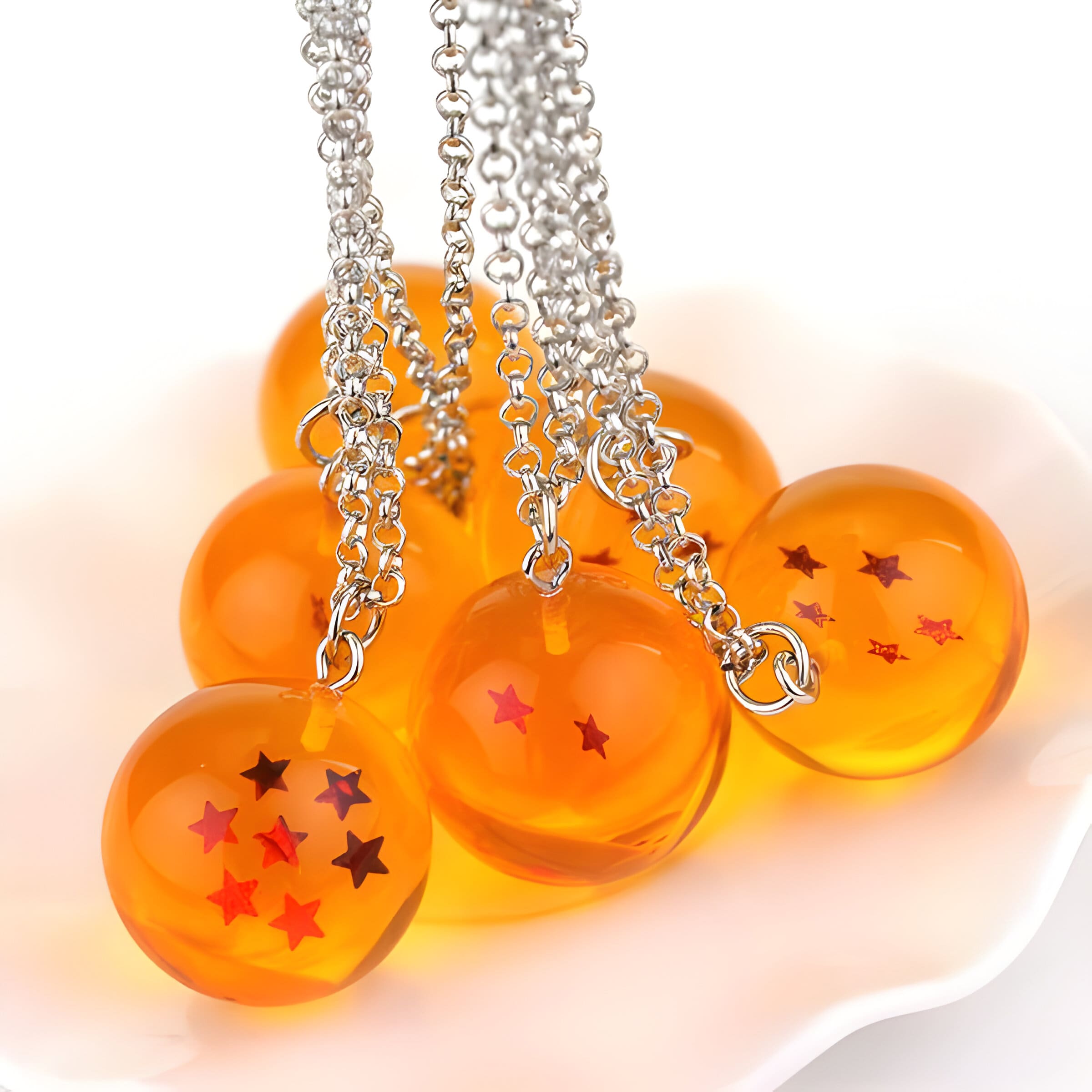 Collier 7 Boules de Cristal Dragon Ball Z - DBZ