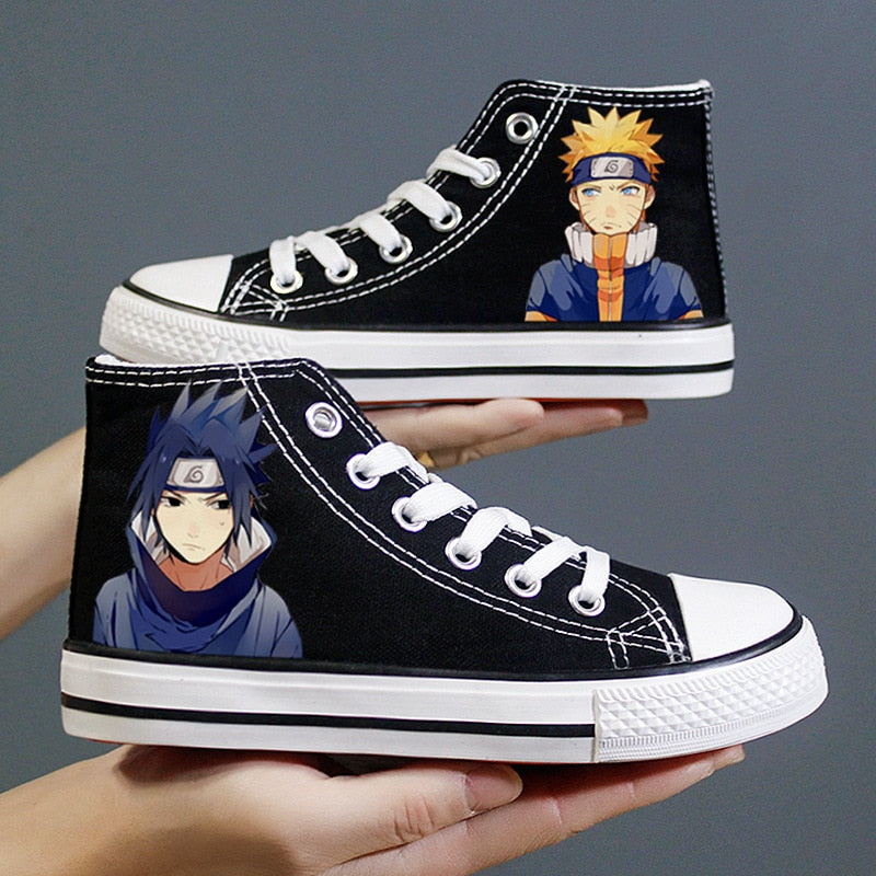 Chaussures Naruto Uzumaki et Uchiwa