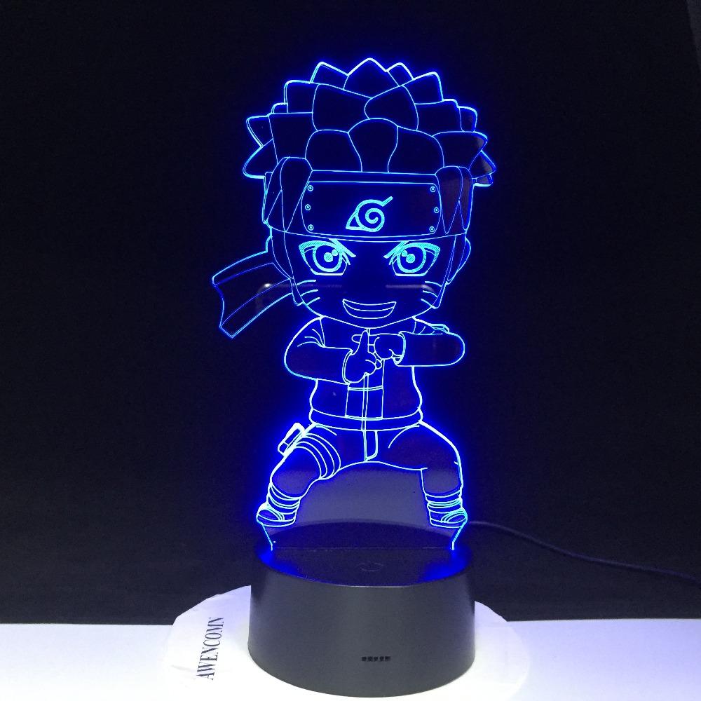 Lampe Acrylique Naruto Shinobi