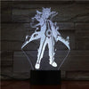 Lampe Acrylique Naruto Mode Kyubi