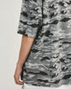 T-shirt Streetwear <br> à effet camouflage - Gris - Boutique en ligne Streetwear