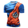 T-Shirt Musculation <br />Dragon Ball Z Goku Combat - Streetwear Style