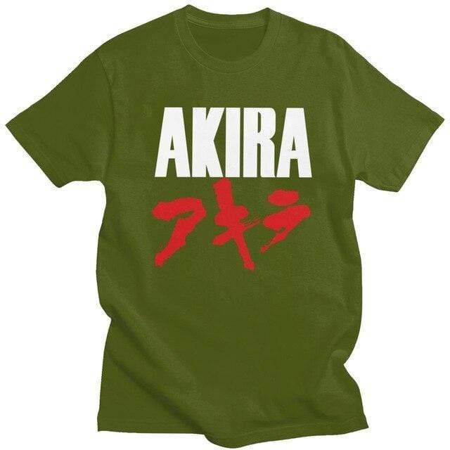 Akira T Shirt Neo Tokyo t-shirt manches courtes 100% coton décontracté mode cosplay