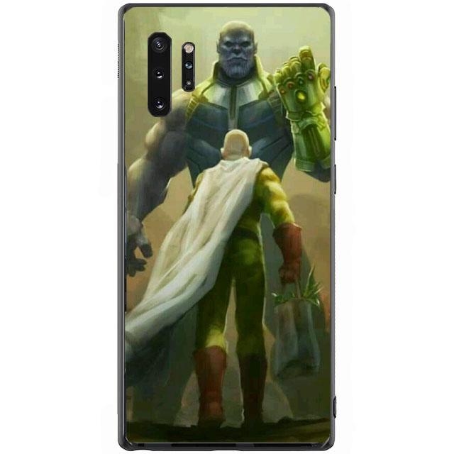 Coque One Punch Man Samsung<br> Thanos vs Saitama - STREETWEAR