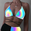 Bikini LASER (Multicolore Arc-en-ciel) Réfléchissant 3M™