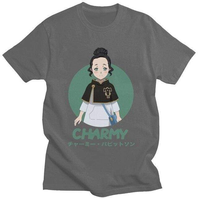 Black Clover Tshirt  t-shirt manches courtes 100% coton décontracté mode cosplay