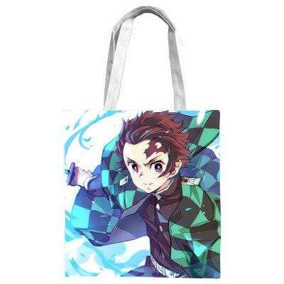 Cadeau Demon Slayer Kamado Tanjirou Cosplay Sac en toile demon slayer