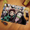 Cadeau tapis antiderapant goodies Demon Slayer Carpet Kimetsu No Yaiba Tanjirou Nezuko Zenitsu Inosuke