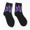 Chaussettes SKATE x FLAMME V2™ - Violet - Boutique en ligne Streetwear