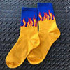 Chaussettes SKATE x FLAMME™ - Jaune - Boutique en ligne Streetwear