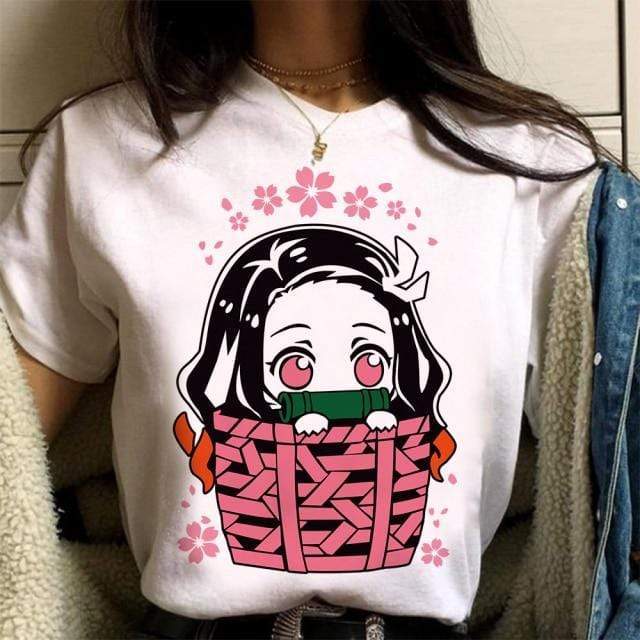 Demon Slayer T-shirt Tanjirou Kamado Nezuko Kamado tshirt