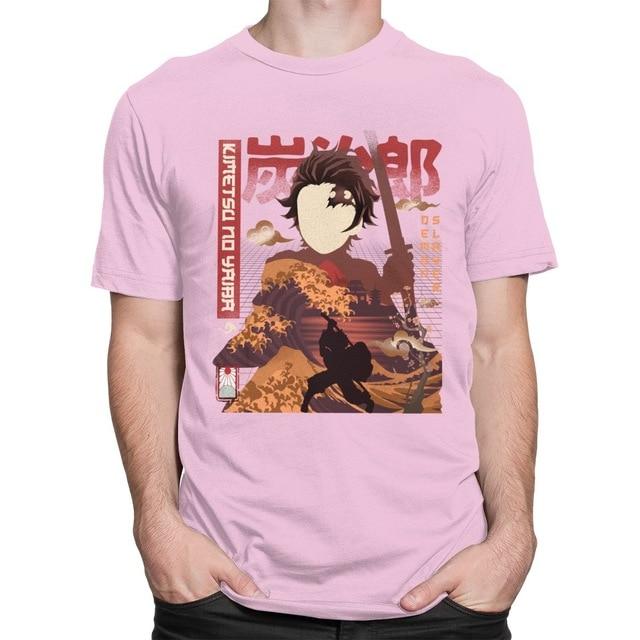 Demon Slayer Tshirt Kimetsu no Yaiba Kamado Nezuko t-shirt manches courtes 100% coton décontracté mode cosplay