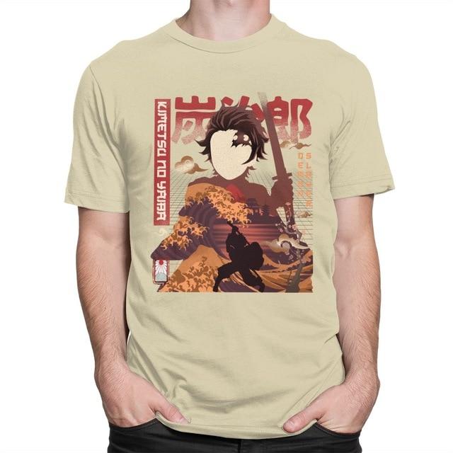 Demon Slayer Tshirt Kimetsu no Yaiba Kamado Nezuko t-shirt manches courtes 100% coton décontracté mode cosplay