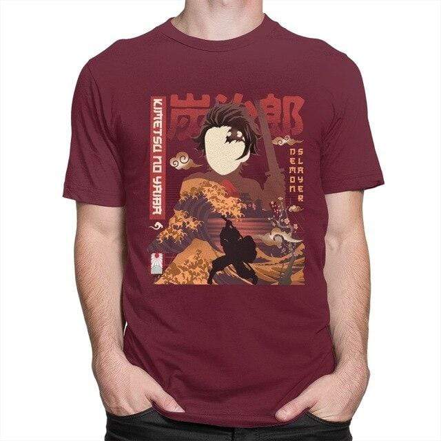 Demon Slayer Tshirt Kimetsu no Yaiba Kamado Nezuko t-shirt manches courtes 100% coton décontracté mode cosplay