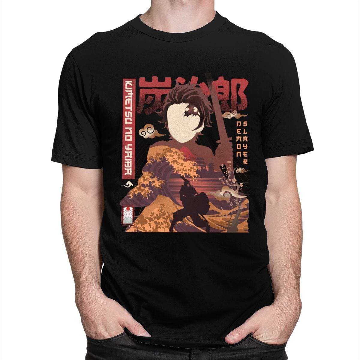 Demon Slayer Tshirt Kimetsu no Yaiba Kamado Nezuko t-shirt manches courtes 100% coton décontracté mode cosplay
