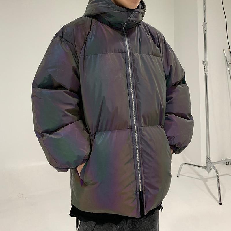 Doudoune LASER (Multicolore Arc-en-ciel) Réfléchissant 3M™ - Boutique en ligne Streetwear