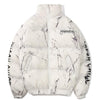 Doudoune SATANIC™ - Blanc / XL - Boutique en ligne Streetwear