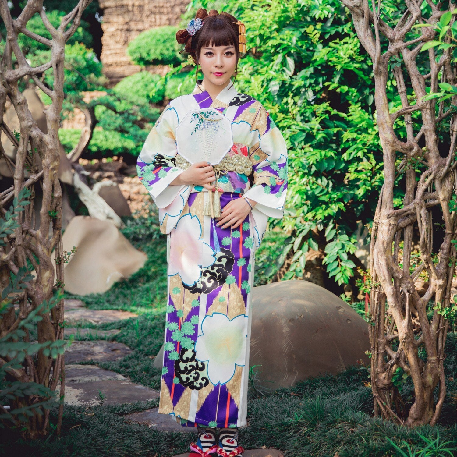 Ensemble Kimono Femme