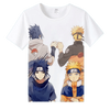 T-Shirt Naruto <br> Uchiha et Uzumaki - Streetwear Style
