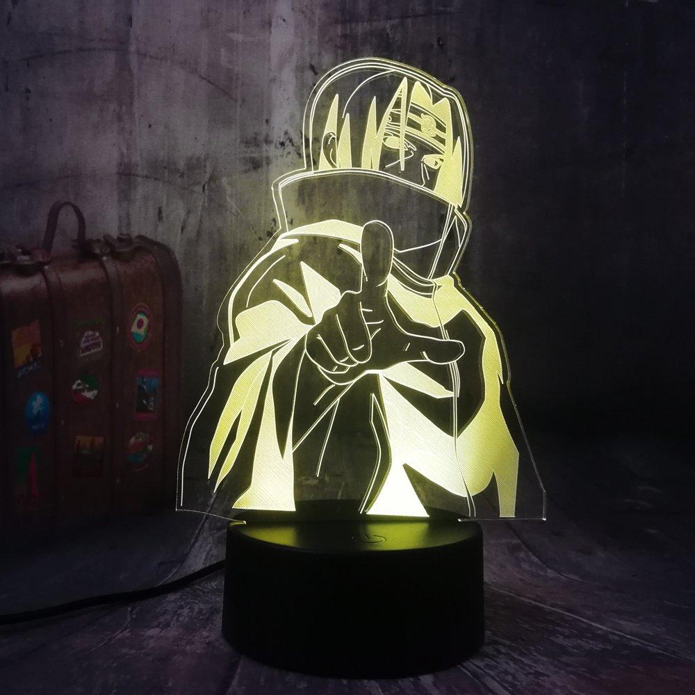 Lampe Acrylique Itachi Uchiha