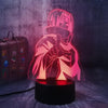 Lampe Acrylique Naruto Itachi Uchiha