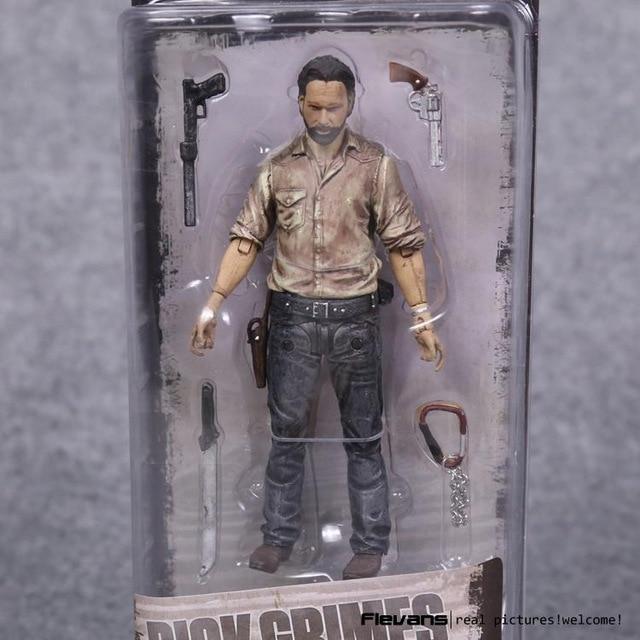 Figurine AMC TV Series The Walking Dead Abraham Ford Bungee Walker Rick Grimes The Governor Michonne PVC