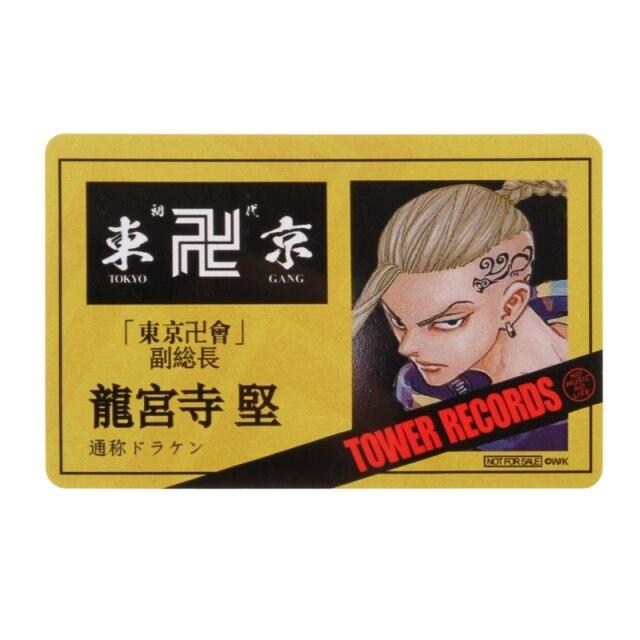 Goodies carte Tokyo Revengers Hanagaki Takemichi PVC carte identité étudiant