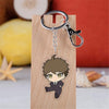 Goodies Danganronpa porte-clés Monokuma Double face acrylique porte-clés accessoires de Cosplay