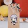 Goodies Danganronpa porte-clés Monokuma Double face acrylique porte-clés accessoires de Cosplay