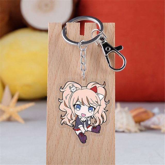 Goodies Danganronpa porte-clés Monokuma Double face acrylique porte-clés accessoires de Cosplay