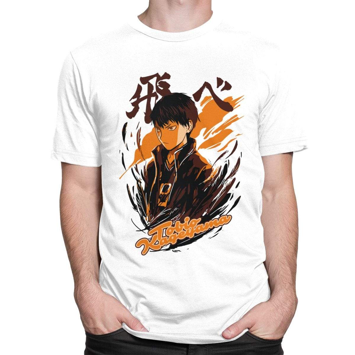 Gorgeous Haikyuu Tobio Kageyama  t-shirt manches courtes 100% coton décontracté mode cosplay