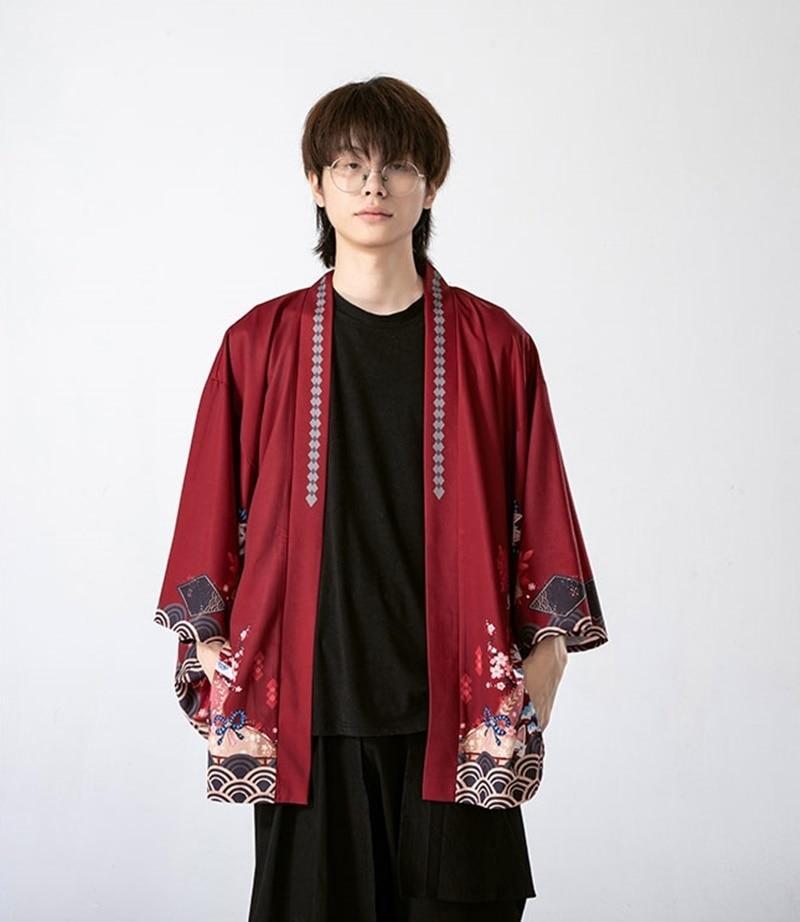 Homme Veste Kimono