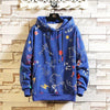 Hoodie DRAWING™ - Bleu / S - Boutique en ligne Streetwear