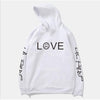 Hoodie LIL PEEP x LOVE™ - Blanc / XXS - Boutique en ligne Streetwear