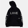 Hoodie LIL PEEP x LOVE™ - Noir / XXS - Boutique en ligne Streetwear