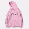 Hoodie LIL PEEP x LOVE™ - Rose / XXS - Boutique en ligne Streetwear