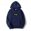 Hoodie SAVAGE x BLACK™ - Bleu foncé / S - Boutique en ligne Streetwear