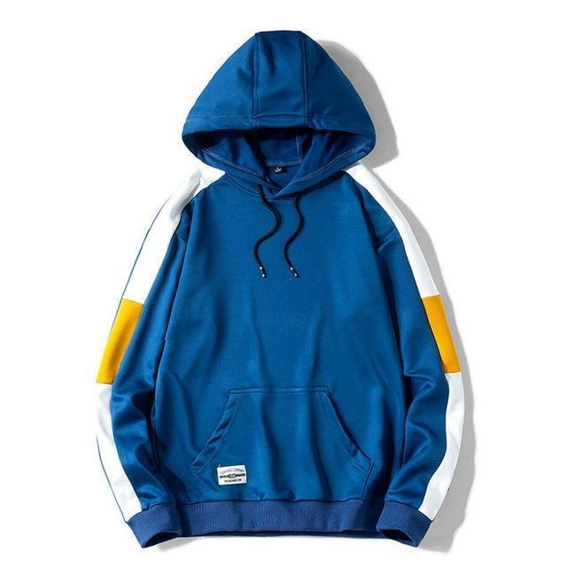 Hoodie SCAREM™ - Bleu / L - Boutique en ligne Streetwear
