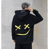 Hoodie SMILE B&W (LIL PEEP x MARSHMELLO)™ - Noir / S - Boutique en ligne Streetwear