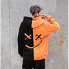 Hoodie SMILE B&W (LIL PEEP x MARSHMELLO)™ - Orange / S - Boutique en ligne Streetwear