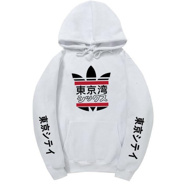Hoodie "TOKYO" V2™ - Blanc / XS - Boutique en ligne Streetwear