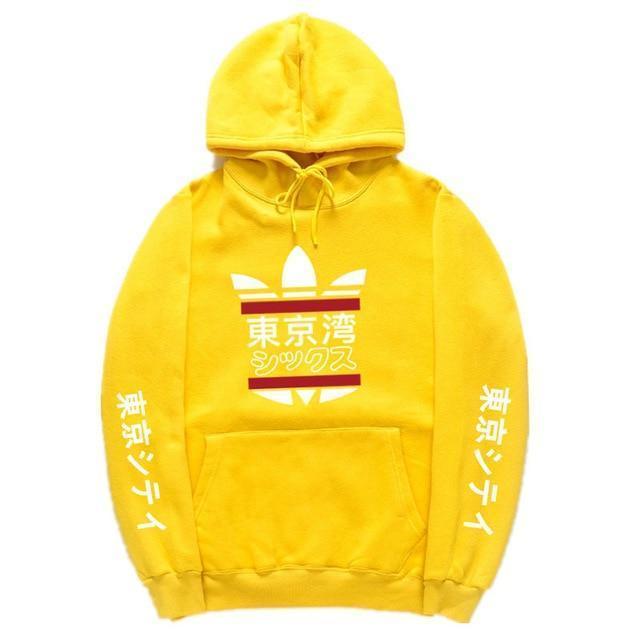 Hoodie "TOKYO" V2™ - Jaune 2 / XS - Boutique en ligne Streetwear
