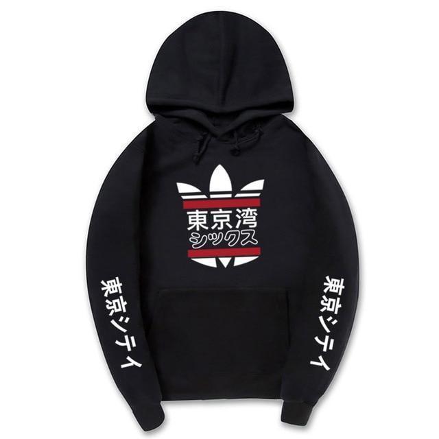 Hoodie "TOKYO" V2™ - Noir / XS - Boutique en ligne Streetwear
